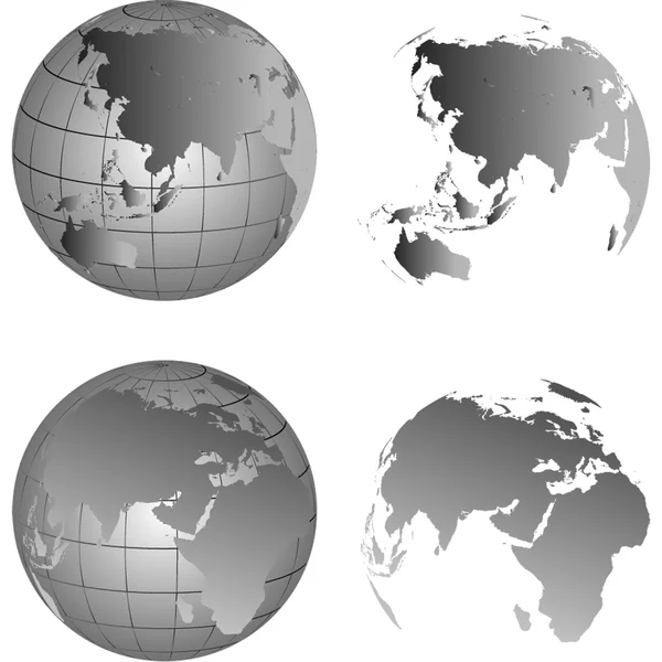 Globe.Vector imagen — Vector de stock