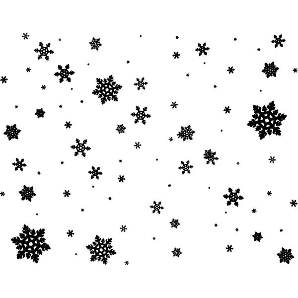 Sníh 2. vektorový obrázek Stock Ilustrace