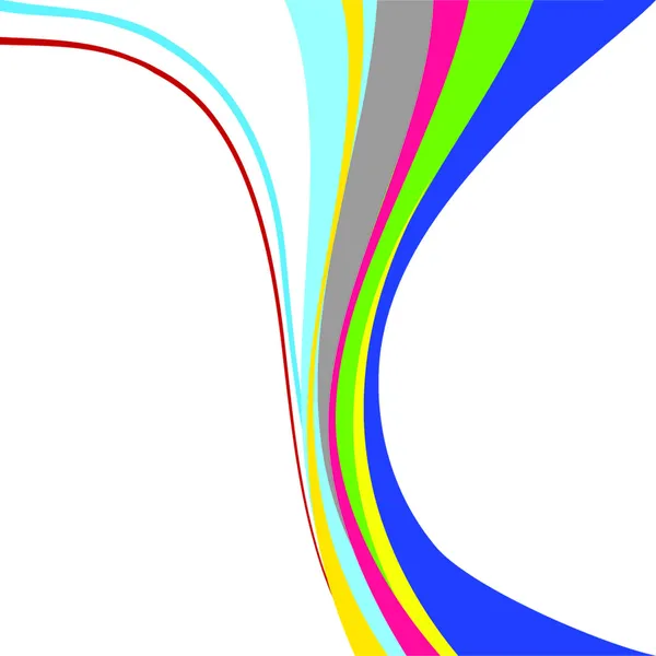 Rainbow.Vector obrázek Stock Vektory