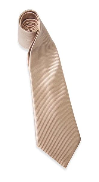 Golden necktie — Stock Photo, Image