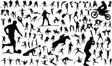 Sportsmen clipart