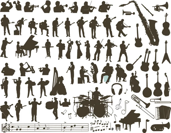 Vecteur de musique — Image vectorielle