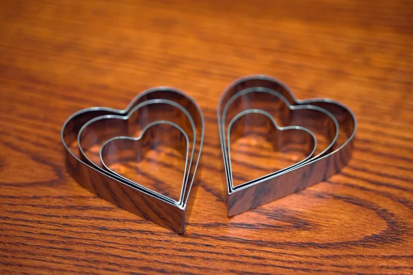 stock image Steel hearts