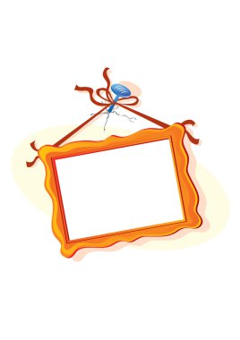 Framework for a picture clipart