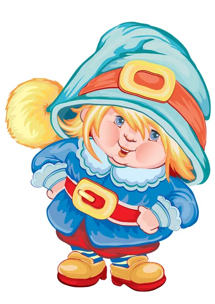小さな gnome — ストックベクタ