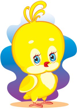 Yellow chicken clipart