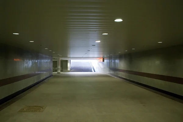 Pedestrian Underground Tunnel — Stock Photo, Image