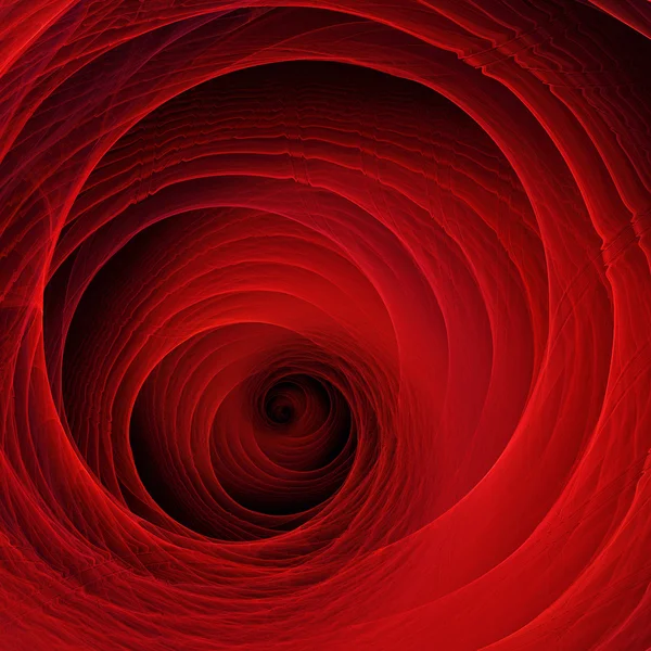 Czerwony tunel — Zdjęcie stockowe