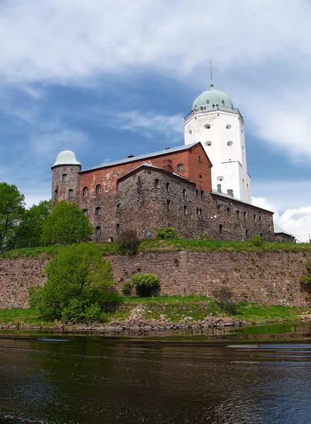 Torre del Castillo de Vyborg — Foto de Stock