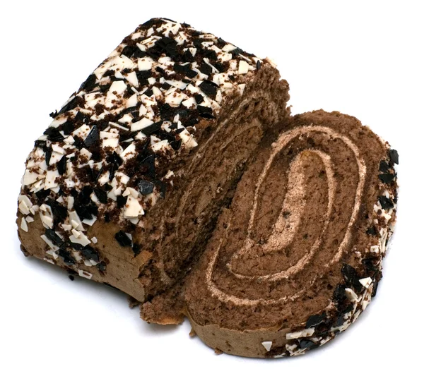 Pastel de rollo Choco —  Fotos de Stock