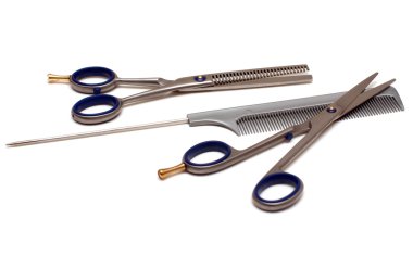 Hairdressing tools clipart