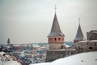 Görünüm kale ve şehir