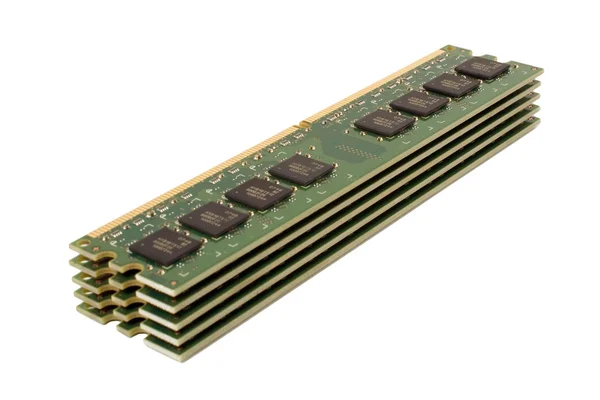 Модули памяти DDR2 — стоковое фото