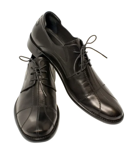 Stylowe buty czarny — Zdjęcie stockowe