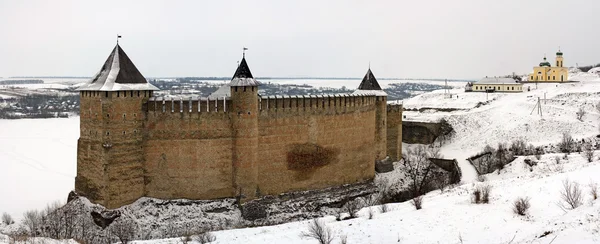 Хотинская крепость — стоковое фото