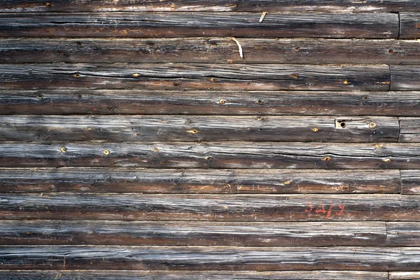 Muro de troncos — Foto de Stock
