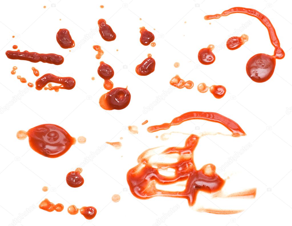 Ketchup spots