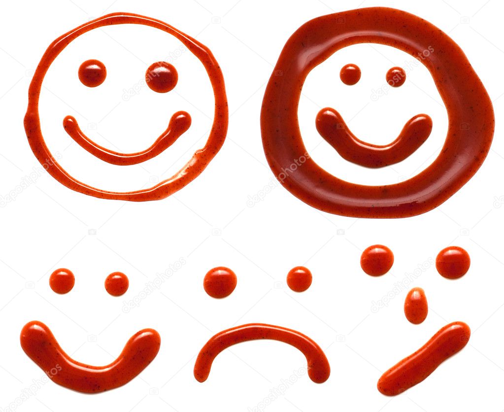 Ketchup smiles