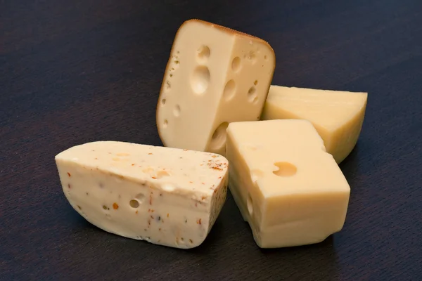 Quatro queijos — Fotografia de Stock