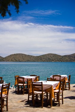 bir kenarı boş Restoran