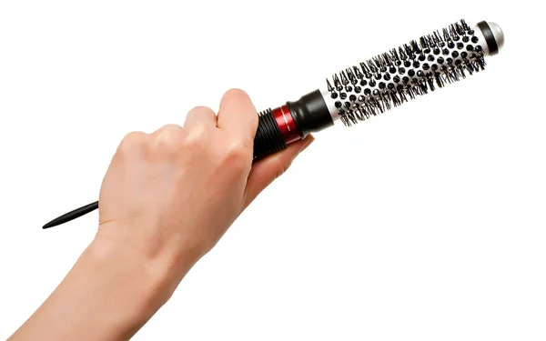 Thermal round hairbrush — Stock Photo, Image