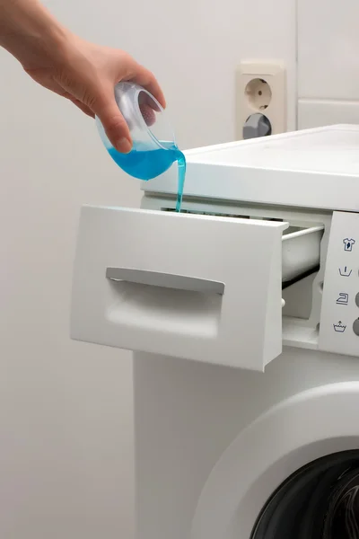 Çamaşır makinesi dispenser — Stok fotoğraf
