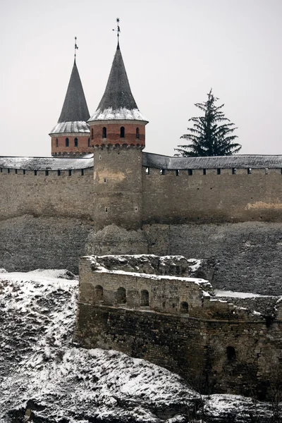 Mur et tour de forteresse — Photo