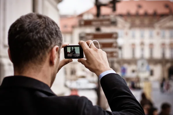 stock image Making a picture