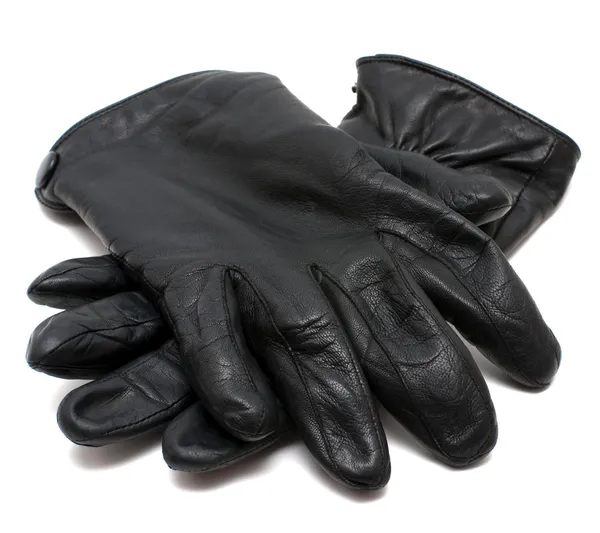 Δέρμα χειμώνα γάντια — Φωτογραφία Αρχείου