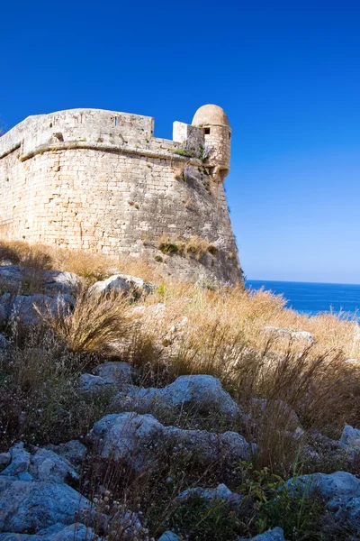 Benátské pevnosti fortezza v Rethymnu — Stock fotografie
