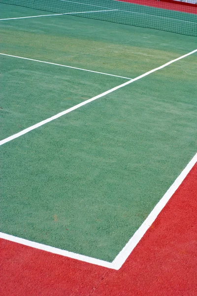 Rasen-Tennisplatz — Stockfoto
