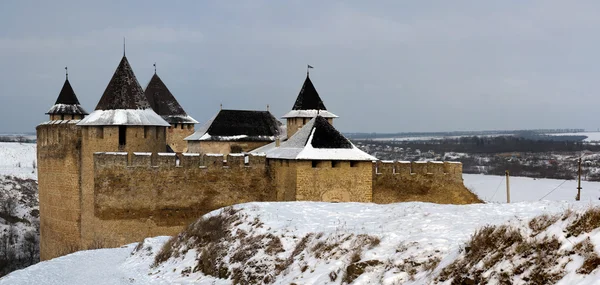 Замок Хотин — стоковое фото