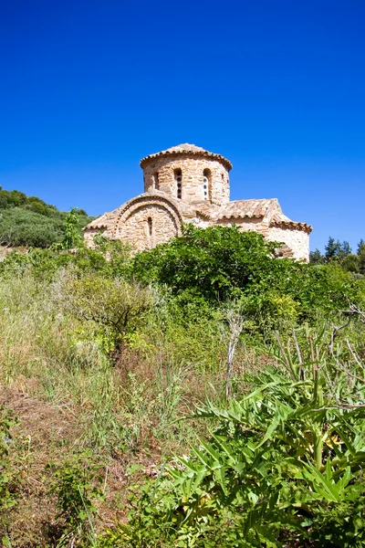 Biserica Bizantină din Fodele — Fotografie, imagine de stoc