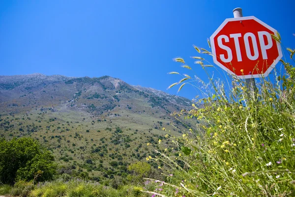 Stop invasion in the nature — Stock Photo, Image