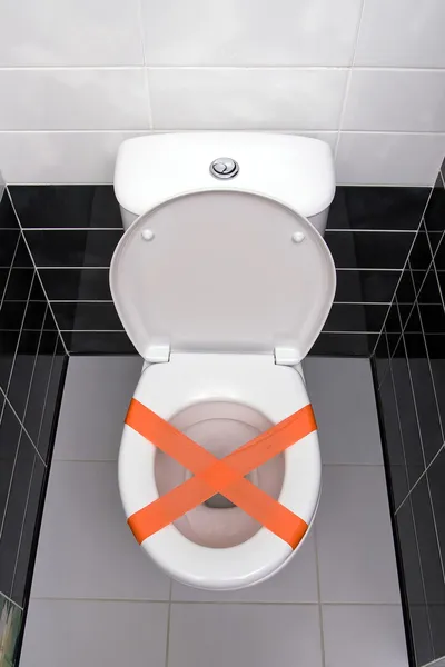Stängda toalett — Stockfoto