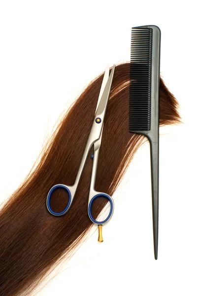 Léčba vlasů — Stock fotografie