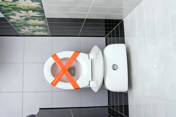 Запрет туалета — стоковое фото