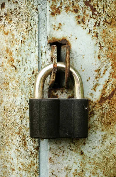 Old rusty lock — Stock Photo, Image