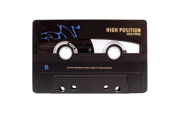 Chrome cassette isolated — Stock Photo, Image