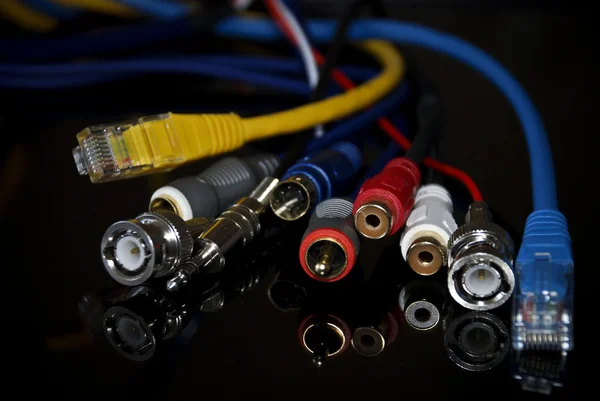 Audiovisual cable — Stock Photo, Image