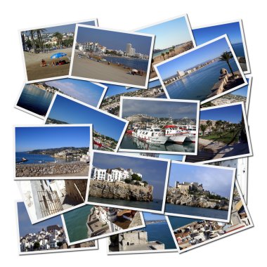 Photographs of Peniscola in Spain (Europ clipart
