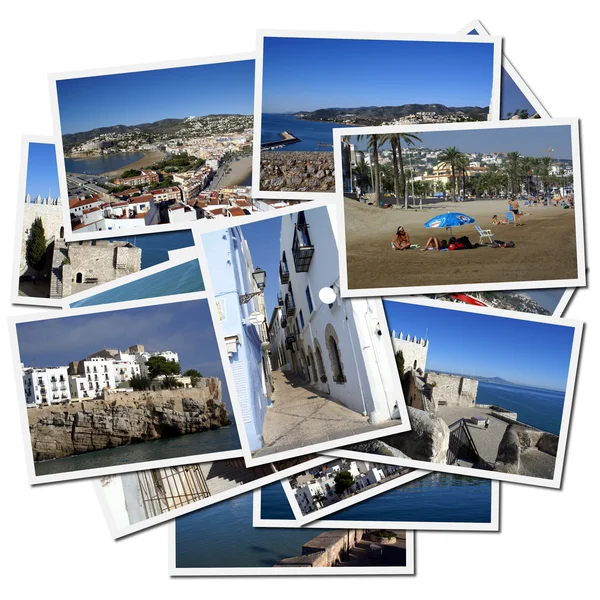 Fotografien von peniscola in spanien (europ — Stockfoto
