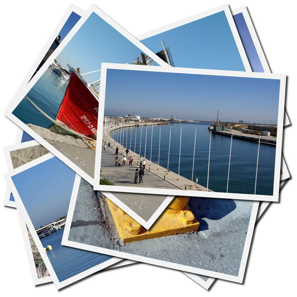 Puerto de Valencia en España (Europa ) —  Fotos de Stock