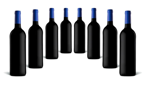 stock image Wine bottles