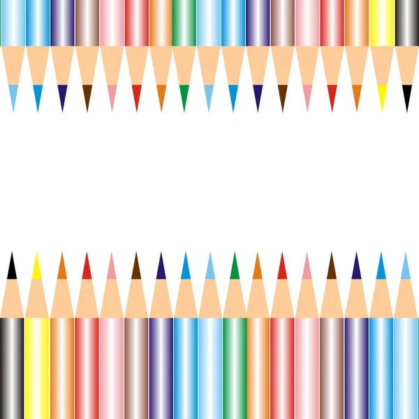 stock image Set of color pencils
