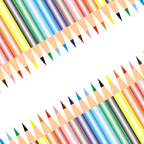 stock image Set of color pencils