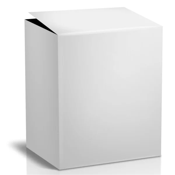 Generic Box of items for sale at retail — Stock Photo, Image