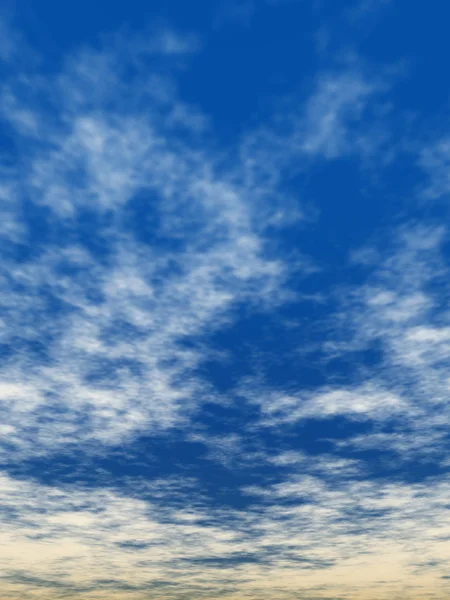 구름이 있는 풍경 — 스톡 사진