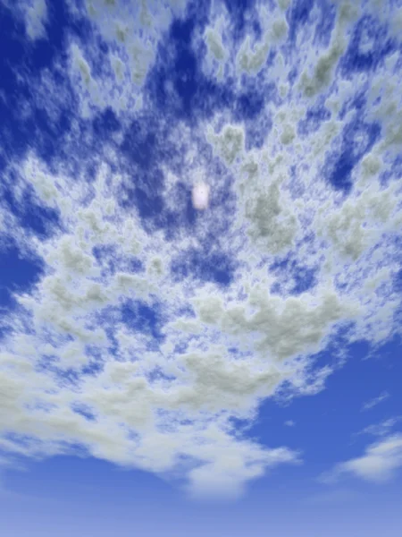 Bulutlu manzara — Stok fotoğraf