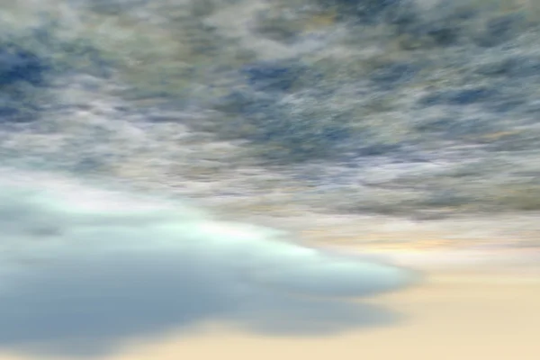 Krajobraz z chmurami — Zdjęcie stockowe